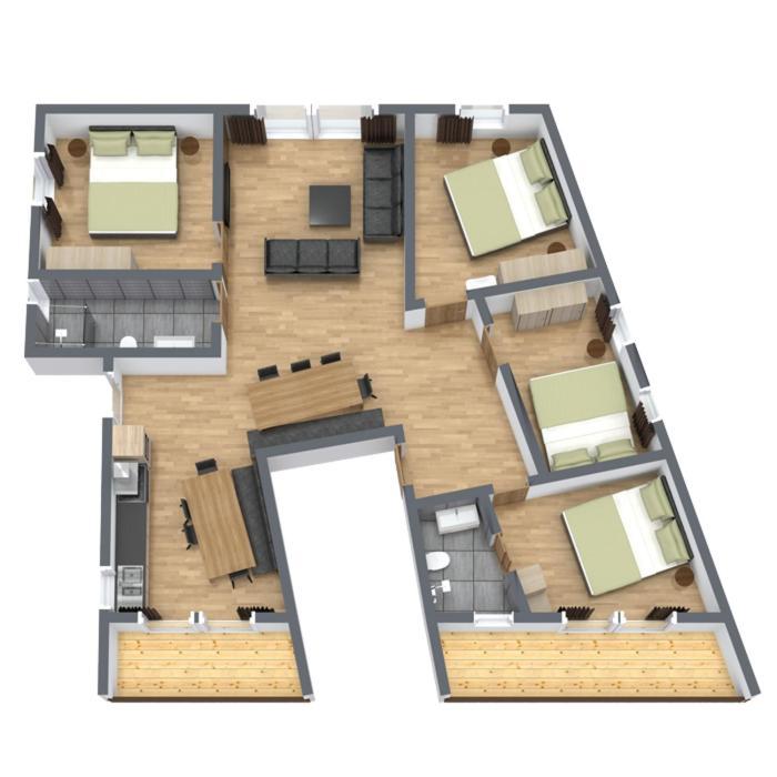 Aparthotel Herzblick Gmbh See Ngoại thất bức ảnh